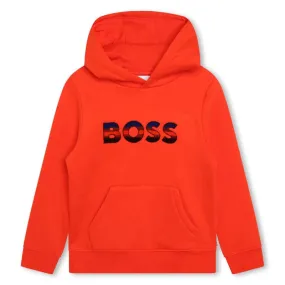Boys Orange Hoodie