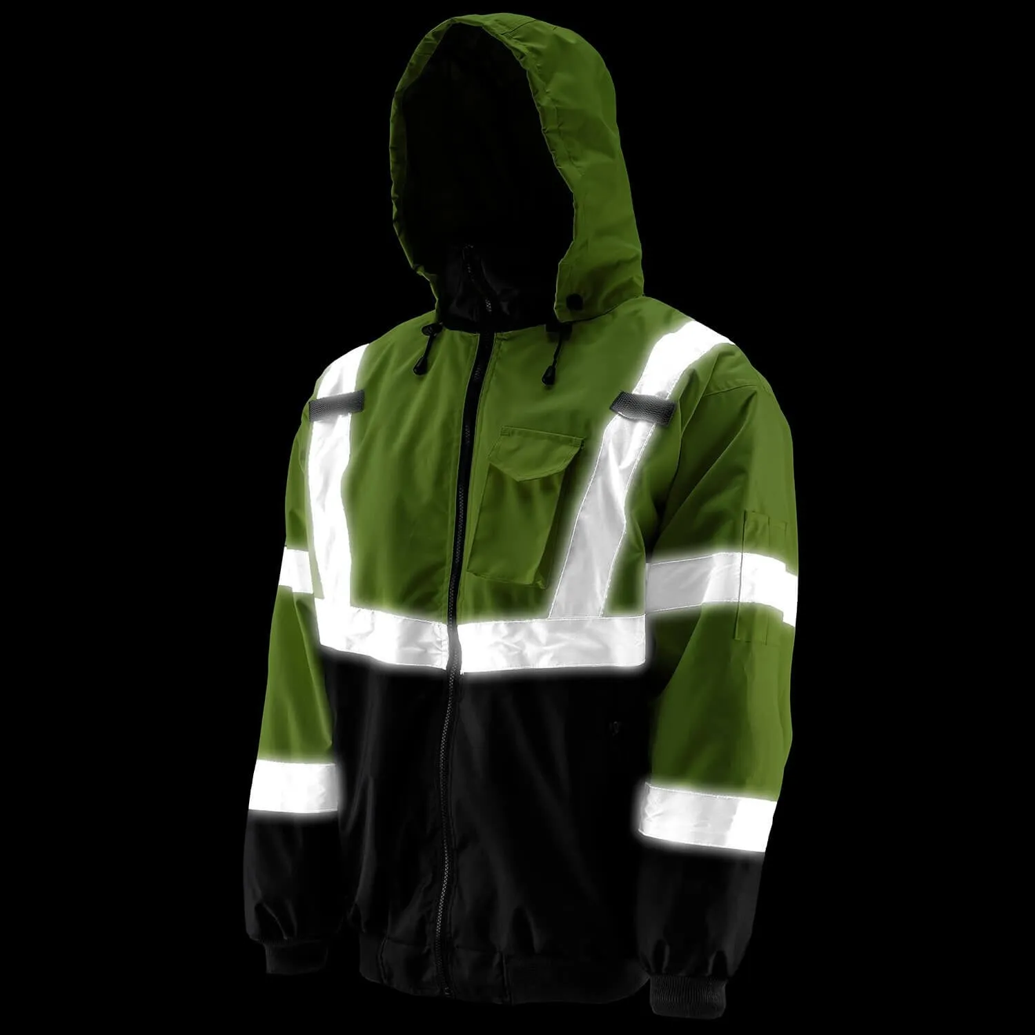 Lift Safety LIFT VIZ-PRO BOMBER JACKET - HI-VIZ