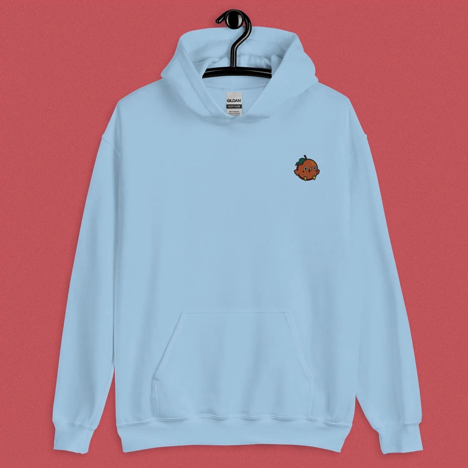 Orange Chicken Embroidered Hoodie