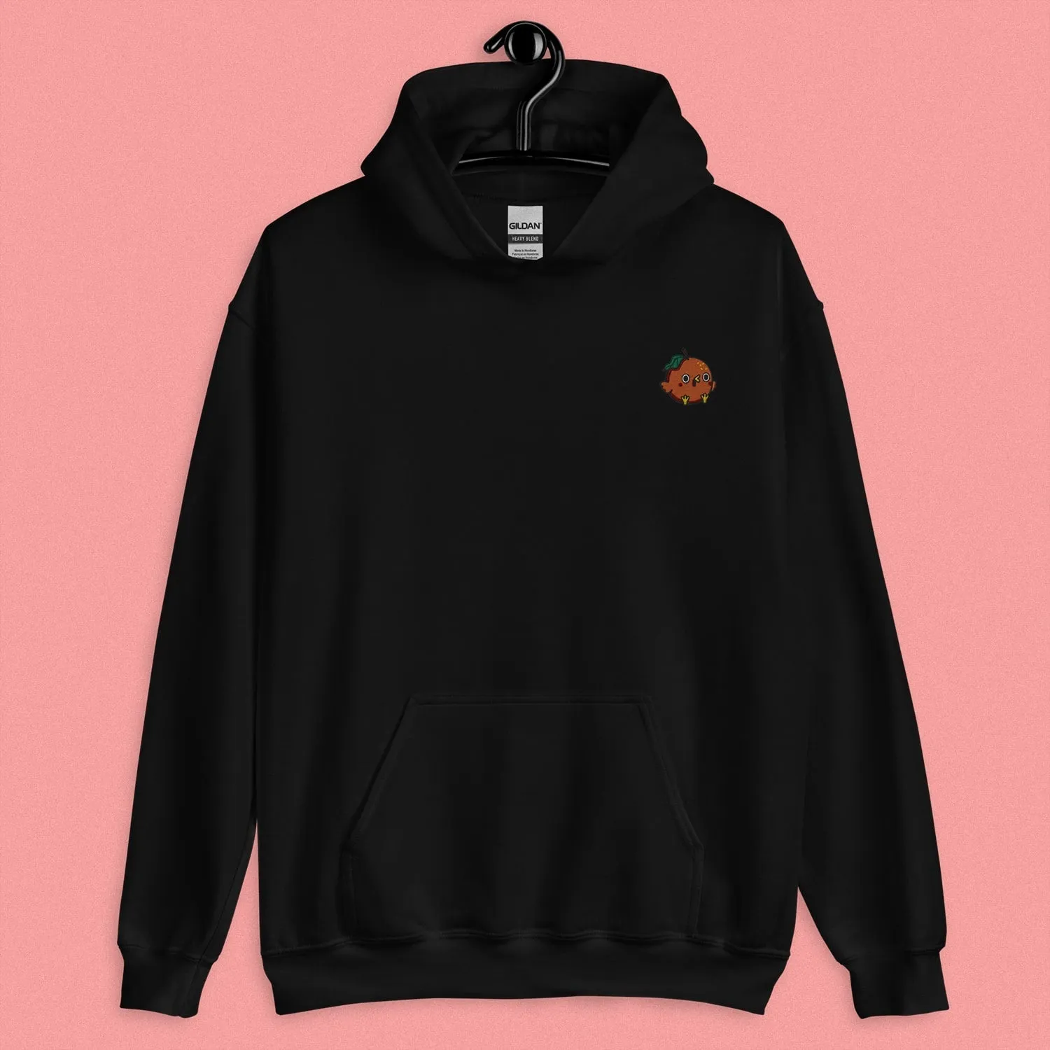 Orange Chicken Embroidered Hoodie