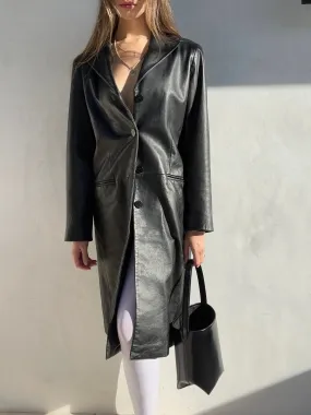 Vintage Wilsons Leather Trench Coat